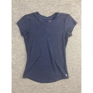 Title Nine Shirt Womens XS Blue Short Sleeve Athletic Running Lightweight Top